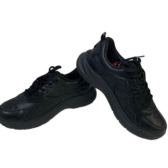 Treesky Work Mens Size 6.5 Black Sneakers Lace Up Low Top Slip Resistant Shoes main image 7